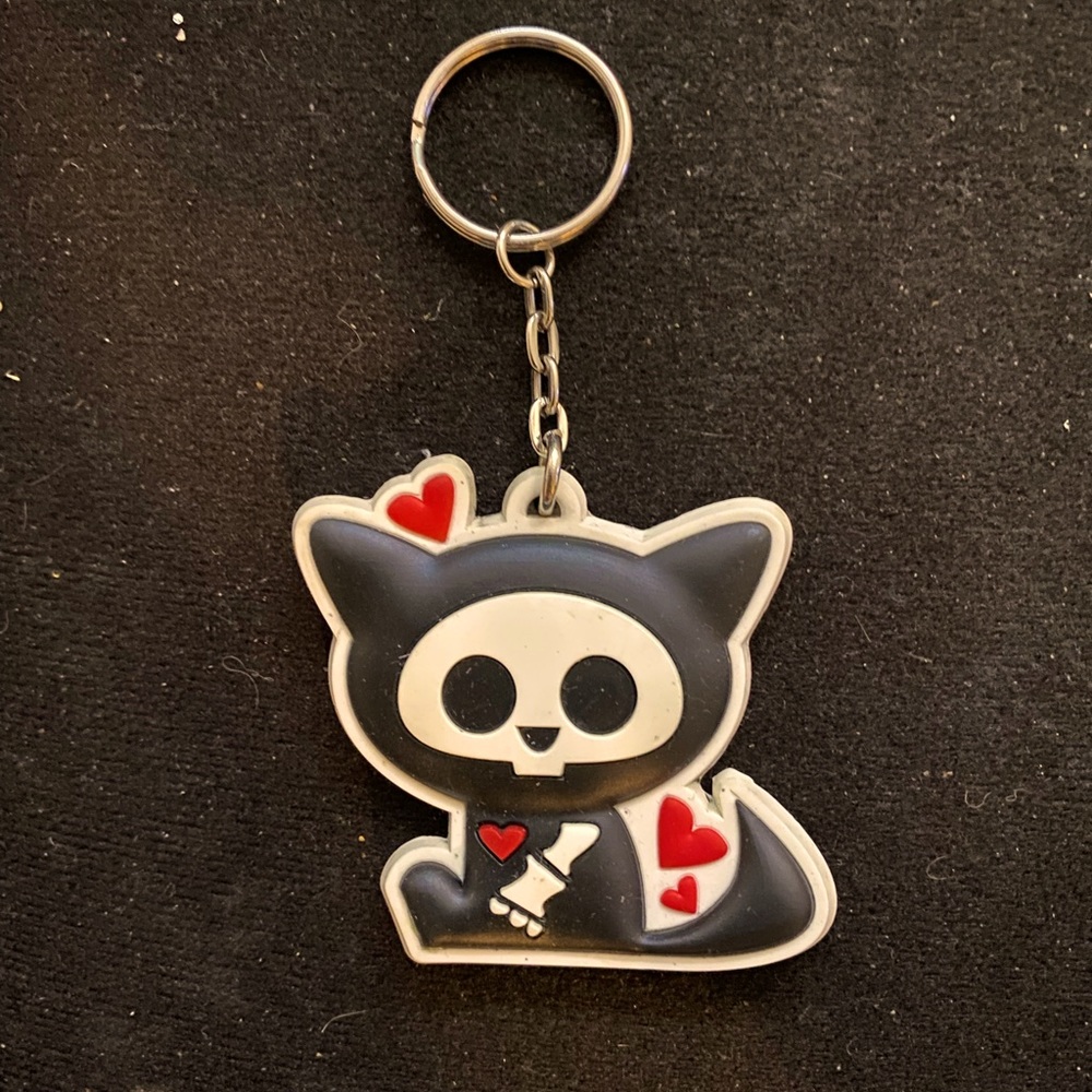 ORIGINAL TOYNAMI Skelanimal kit the cat keychain Y2k vintage collectible